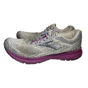 Brooks Revel 3 Road Running Shoes Athletic Sneakers Women Size 10 Gray Purple